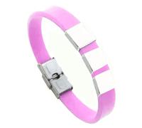 Pulsera personalizada de 1 a 8 nombres para hombre, personalizable, con nombres de familia, correa de silicona para papá, marido, hijo, abuelo, cuentas de acero inoxidable, regalos de joyería para el