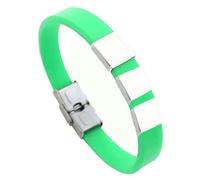 Pulsera personalizada de 1 a 8 nombres para hombre, personalizable, con nombres de familia, correa de silicona para papá, marido, hijo, abuelo, cuentas de acero inoxidable, regalos de joyería para el
