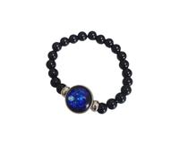 Pulsera Piedras Naturales Mujer,Pulseras Del Zodíaco Para Mujeres Y Hombres, Pulsera De Cuentas De Piedras Preciosas Naturales, Signo Zodiacal, 12 Constelaciones, Brazaletes De Cristal, Regalos De A