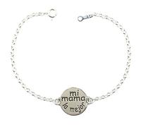 Pulsera Plata DE Ley,MI Mama LA Mejor - MASBARATA.ES