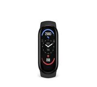 PRIXTON Pulsera de Actividad Smartband AT410, Compatible con Android y iOS, Bluetooth 4.0, Pulsómetro, Presión Sanguínea, Calorías, Monitorización del sueño