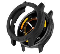 Pulsera Reloj Inteligente Funda de Media Funda de TPU Duradera y Ligera para una conservación Compatible con Reloj Inteligente electrónico Reloj Inteligente Niño (Black, One Size)