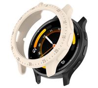 Pulsera Reloj Inteligente Funda de Media Funda de TPU Duradera y Ligera para una conservación Compatible con Reloj Inteligente electrónico Reloj Inteligente Niño (Beige, One Size)