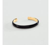 Pulsera Rígida Leo - Negro / Oro - Talla Única - Acero inoxidable - Agatha Paris