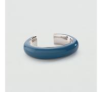 Pulsera Rígida Palais Royal - Azul / Plata - Talla Única - Aleación metal con baño de rodio - Agatha Paris