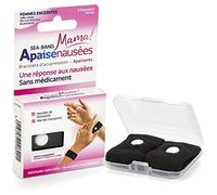 Pulsera Sea Band Mama negro, embarazo 2 unidades (Negro)