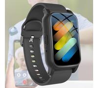 Pulsera SOS para Personas Mayores, Reloj localizador Personas Mayores GPS, Reloj Inteligente con detección de caídas, Pulsera de posicionamiento GPS,Black