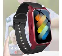 Pulsera SOS para Personas Mayores, Reloj localizador Personas Mayores GPS, Reloj Inteligente con detección de caídas, Pulsera de posicionamiento GPS,Red