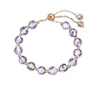 Pulsera tejida con temperamento femenino, pulsera de personalidad, pulsera roja para estudiantes, joyería y relojes de aviación, A, Cristal artificial, No es una piedra preciosa