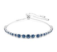 Pulsera Tennis Imber, Tallas redondas combinadas, Azul, Baño de rodio OS
