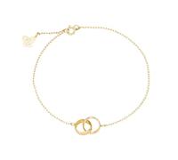 Pulsera Tú y Yo Oro 18K | Priority | Pulsera alianza | Pulsera de oro | Pulsera de 18K | Pulsera para regalar | Pulsera para enamorados |