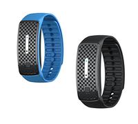 Pulsera ultrasónica con forma de cuerpo, pulsera ultrasónica para esculpir el cuerpo, pulsera magnética de desintoxicación linfática, pulsera magnética de drenaje linfático (Blue+Black)