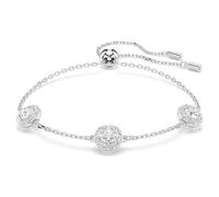 Pulsera Una Angelic, Talla redonda, Motivos de doble cara, Blanca, Baño de rodio OS