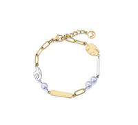 Pulsera Viceroy Fashion 75372P01019 Mujer - Acero IP Dorado, Perlas Sintéticas