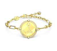 Pulsera Zodiac, Piscis, Tono dorado, Baño tono oro OS