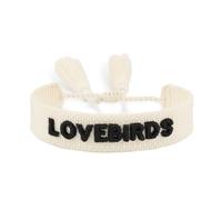 Pulseras ajustables con letras bordadas, pulseras tejidas de la amistad de la suerte, apilables, hechas a mano, Medium, Algodón, No es una piedra preciosa