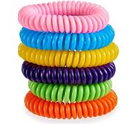 Pulseras Antimosquitos Multicolor Pack de 6 Bolsitas Individuales | Pulsera de Citronela Repelente de Mosquitos para Muñeca o Tobillo | Pulseras Anti Mosquitos de Colores con Aroma | 5-7 Días Duración