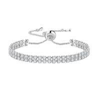 Pulseras bohemias para mujer, la galaxia Liuyue vendedora es una amiga brillante y dulce, aretes de tuerca, talla única, Cristal
