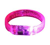 Pulseras brillantes para niños, pulseras con luz LED, banda multicolor, pulsera luminiscente, suministros de iluminación para niñas, niños, mujeres y hombres, Refer to description, Polipropileno
