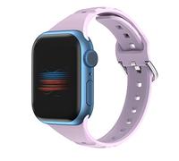 Pulseras compatibles con Apple Watch 42mm/44mm/45mm para mujeres hombres, correa de reloj para Apple Watch Series 7/iWatch Series 7 6 5 4 3 2 1 SE (púrpura), morado, 42mm/44mm/45mm