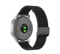 Pulseras compatibles con Withings ScanWatch Light 37 pulsera de acero inoxidable malla correa de reloj de 18 mm de metal correa de repuesto para ScanWatch Light 37