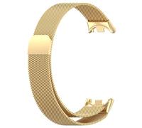 Pulseras compatibles con Xiaomi Smart Band 10, pulsera de malla tejida de acero inoxidable, correa de metal para reloj de pulsera, correa de repuesto para Xiaomi Mi Band 10, Eine Grösse, Acero