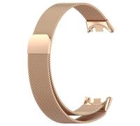 Pulseras compatibles con Xiaomi Smart Band 10, pulsera de malla tejida de acero inoxidable, correa de metal para reloj de pulsera, correa de repuesto para Xiaomi Mi Band 10, Eine Grösse, Acero