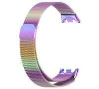 Pulseras compatibles con Xiaomi Smart Band 10, pulsera de malla tejida de acero inoxidable, correa de metal para reloj de pulsera, correa de repuesto para Xiaomi Mi Band 10, Eine Grösse, Acero