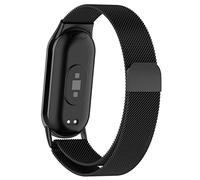 Pulseras compatibles con Xiaomi Smart Band 9, pulsera de malla tejida de acero inoxidable, correa de metal para reloj de pulsera, correa de repuesto para Xiaomi Mi Band 9