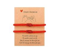 Pulseras con código morse para mujer, pulsera de amistad, pulsera de cuerda para mejores amigas, regalos de cumpleaños, cosas de moda, regalos de joyería inspiradora, One Size, Metal, Sin piedra
