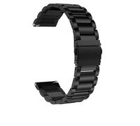 Pulseras de 18 mm compatibles con Withings ScanWatch Light 37 mm pulsera de acero inoxidable pulsera de repuesto de metal correa de reloj de pulsera para hombre y mujer