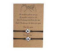 Pulseras de aro para parejas, pulseras para parejas, pulseras a juego para él y ella, joyería para relación, collares gruesos para mujer, joyería de moda, talla única, Metal, No es una piedra preciosa