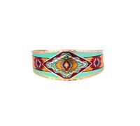 Pulseras de cobre de nativos americanos con patrones tribales, joyería nativa americana en zuni/azteca/navajo/ángel/paz/árbol/sw/diseños Art Deco/Roadrunner, M, Cobre, Sin gemas.