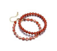Pulseras de Cristal Regalos de joyería para Mujeres, Estiramiento con Cuentas de Piedras Preciosas de corazón para Mujeres Regalos espirituales de Reiki para meditación de Yoga con energía Positiva