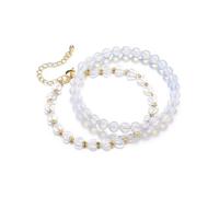 Pulseras de Cristal Regalos de joyería para Mujeres, Estiramiento con Cuentas de Piedras Preciosas de corazón para Mujeres Regalos espirituales de Reiki para meditación de Yoga con energía Positiva