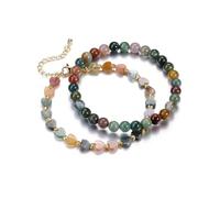Pulseras de Cristal Regalos de joyería para Mujeres, Estiramiento con Cuentas de Piedras Preciosas de corazón para Mujeres Regalos espirituales de Reiki para meditación de Yoga con energía Positiva