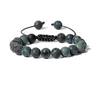 Pulseras De Cuentas De 8 Mm De Piedra Mate Natural Cristales Pulsera De Piedra De Sodalita De Ojo De Tigre Para Mujeres Y Hombres,Nueva Piedra Polar,Ajustable