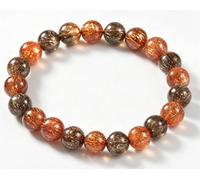 Pulseras de cuentas de cuarzo Super Seven oro negro,pulsera cristal natural