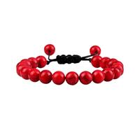 Pulseras de cuerda trenzada ajustables para hombre y mujer, talla única, Acetato, Sin gemas.