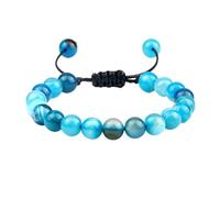 Pulseras de cuerda trenzada ajustables para hombre y mujer, talla única, Acetato, Sin gemas.