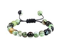 Pulseras de cuerda trenzada ajustables para hombre y mujer, talla única, Acetato, Sin gemas.