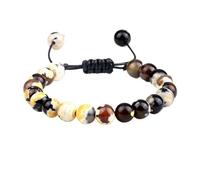 Pulseras de cuerda trenzada ajustables para hombre y mujer, talla única, Acetato, Sin gemas.