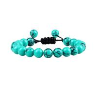 Pulseras de cuerda trenzada ajustables para hombre y mujer, talla única, Acetato, Sin gemas.