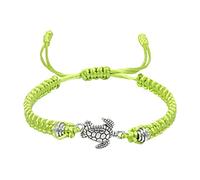 Pulseras de girasol, ajustables, bohemias, hechas a mano, cuerda trenzada a juego, pulseras de promesa para parejas y mujeres, joyería rota, talla única, Algodón, No es una piedra preciosa