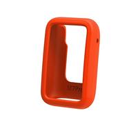 Pulseras De Goma Pulseras De Baloncesto Compatible con Xiaomi Mi Band 7Pro Estuche de reemplazo Estuche protector de TPU Estuche de Pulseras De Goma Pulseras De Baloncesto (Orange, One Size)