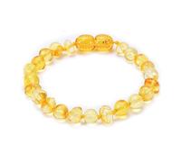 Pulseras de joyería de ámbar para él y para Ella, Pulseras de Cuentas de Piedra Natural auténtica de 8 mm, Gran Idea de Regalo, 15 cm, grifos para el hogar