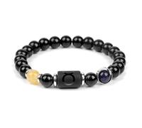 Pulseras De Las 12 Constelaciones Del Zodiaco Pulsera De Cuentas De 8 Mm Para Hombre Y Mujer Brazalete De Yoga De Piedra Natural Regalo De Joyería Astrológica Para Horóscopo De Verano En Playa Tauro