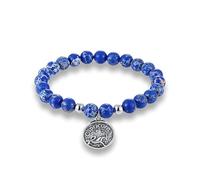 Pulseras De Las 12 Constelaciones Del Zodíaco Pulsera De Cuentas De Lapislázuli Natural Joyería Con Abalorios Pulsera Elástica Para Parejas Hombres Mujeres Regalo De Cumpleaños Horóscopo Capricornio