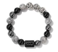 Pulseras De Las 12 Constelaciones Del Zodiaco Pulsera Elástica De Cuentas De 10 Mm Para Hombre Y Mujer Brazalete De Yoga De Piedra Natural Regalo De Joyería De Suerte Astrología Y Horóscopo Virgo