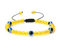 Pulseras de los Deseos de malaquita con Piedra de Ojo de Tigre Ajustable de 4mm con Cuentas, brazaletes Hechos a Mano
